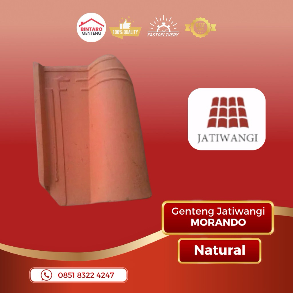 Genteng Keramik Jatiwangi PALING MURAH