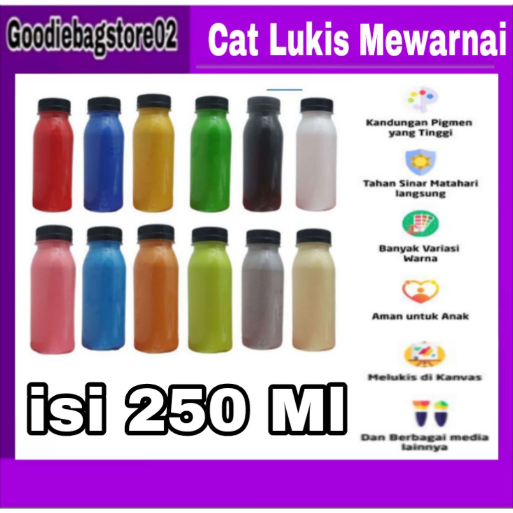 

Cet Lukis Mewarnai 250 ml