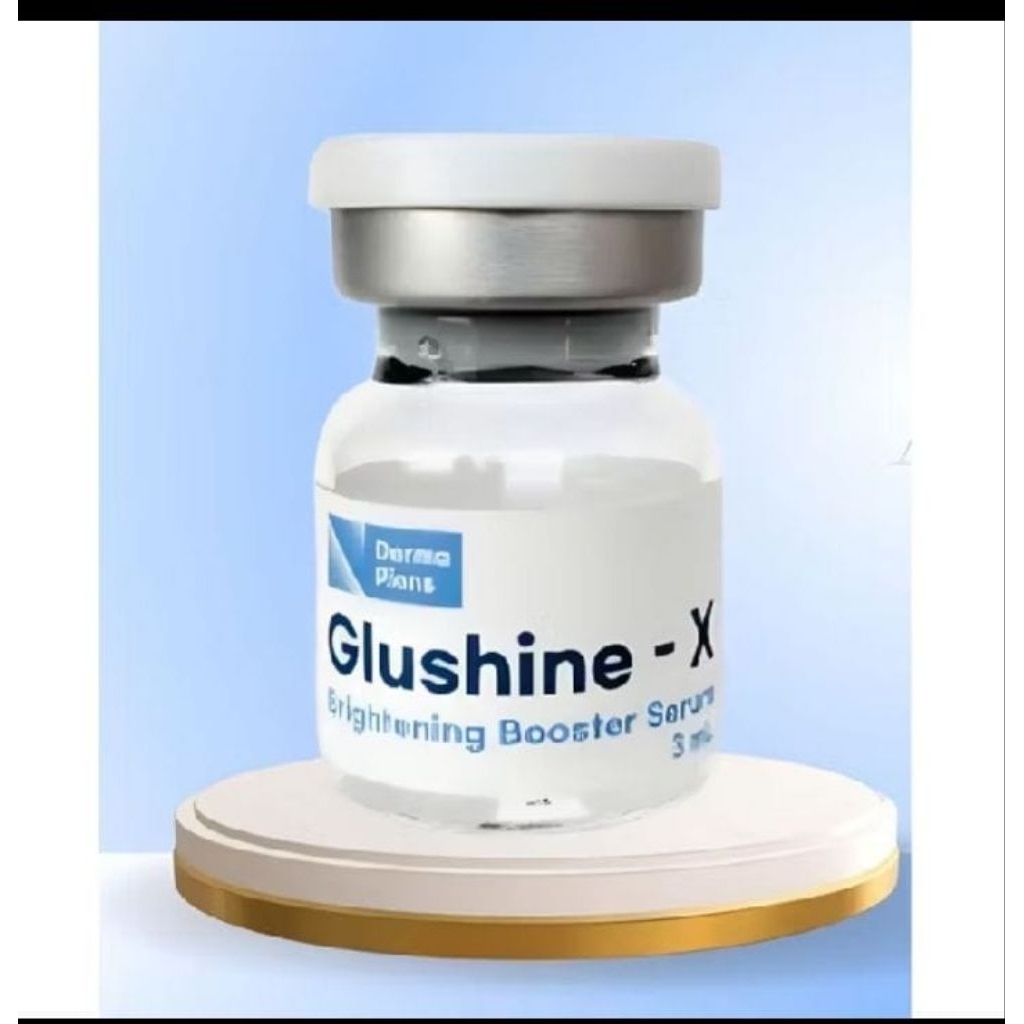 glushine-x glutathione pdrn DNA salmon injeksi 1vial ECER BPOM 100%ori