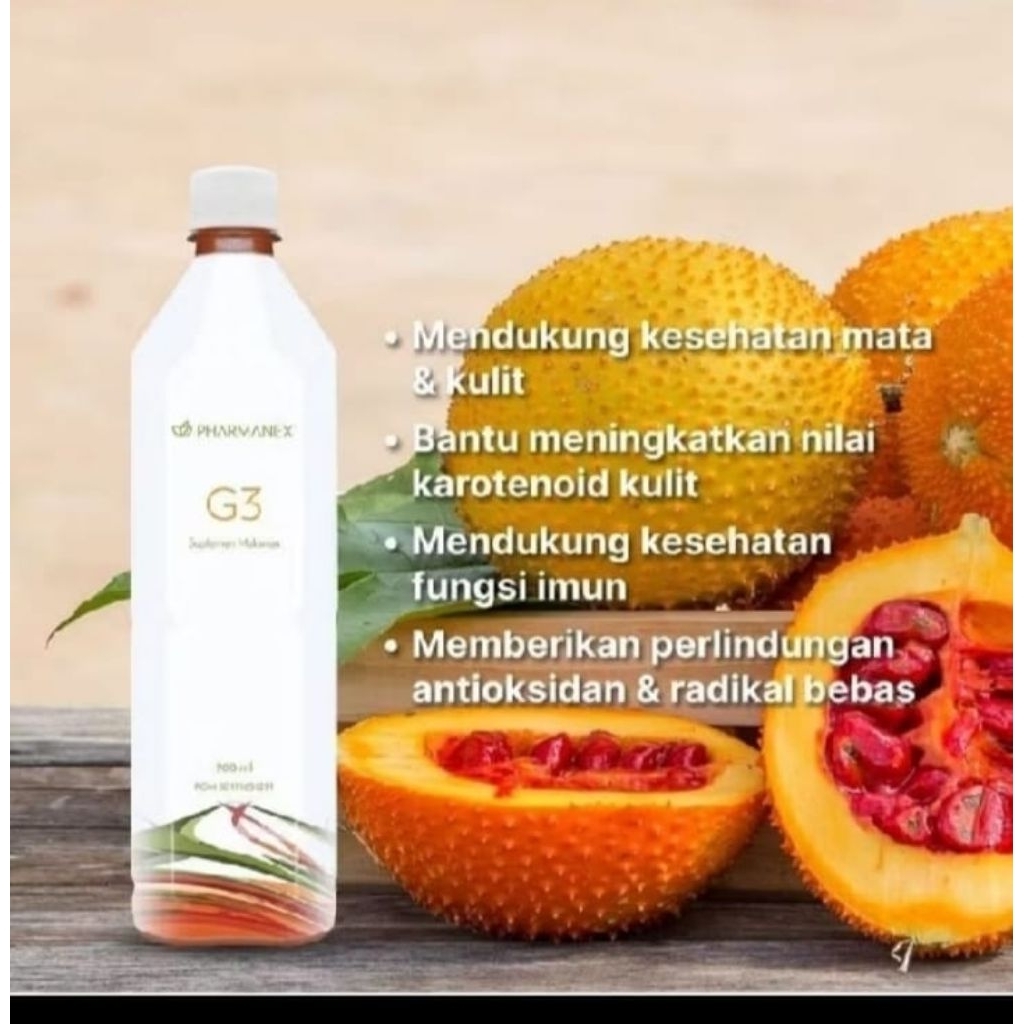 

1 botol JUS BUAHGAC_G3 jus kesehatan 04/2026