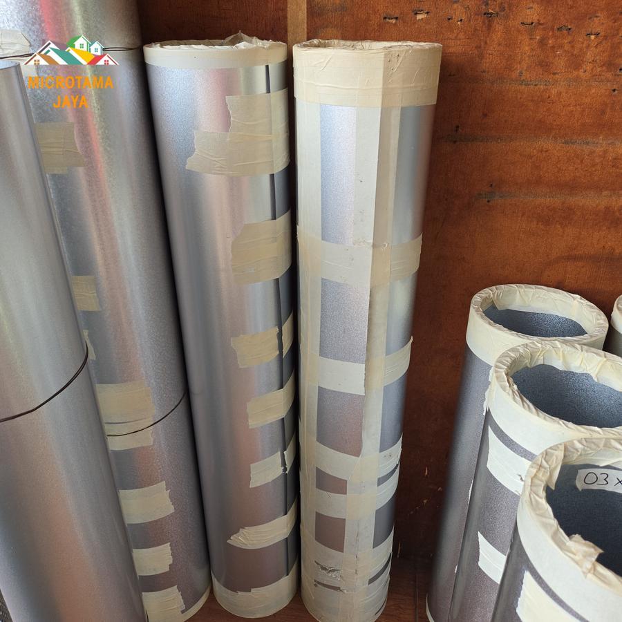 Seng Talang 0.40mm x 120 cm - Plat Sheet Galvalume