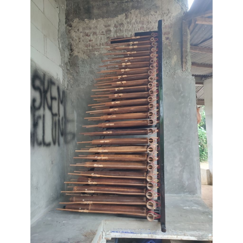 Angklung 3 tabung total 25nada