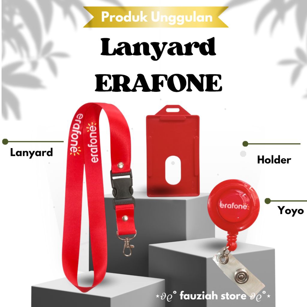 

READY! TALI ID CARD ERAFONE / LANYARD ERAFONE TERMURAH!!!