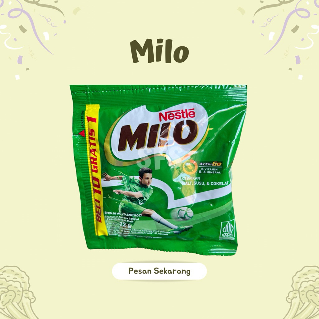 

Milo Sachet - Sayur Fresh Solo