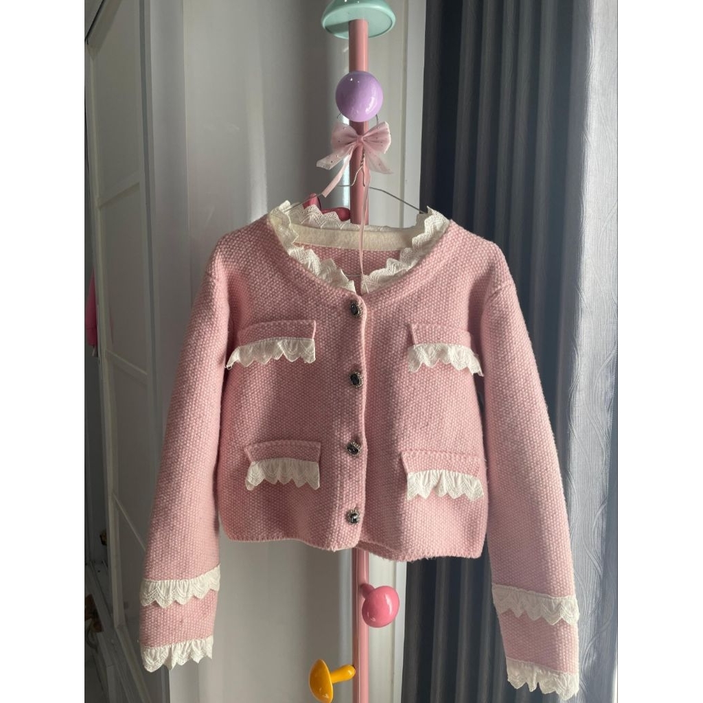 Preloved Cardigan Pink