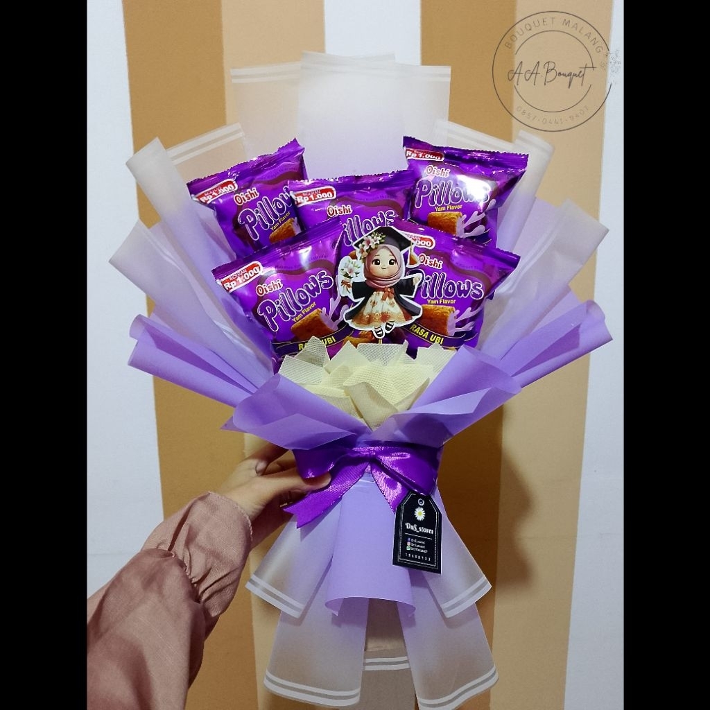 

Bucket Pillow / Bouquet Snack