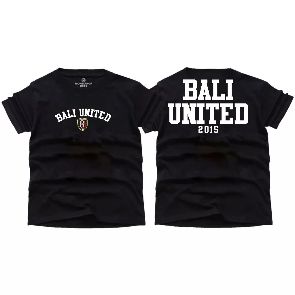 KAOS BOLA [KAOS ANAK] Kaos Anak Laki-Laki Perempuan Motif BOLA BALI UNITED 2015 Bahan 24s