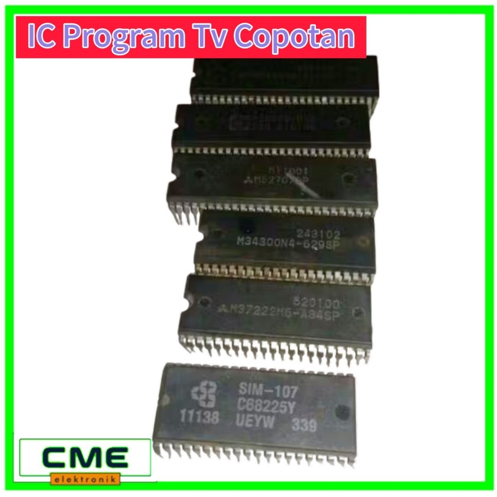 IC Cabutan M37211M2-503SP C68225 M37210M4-504SP M52707SP GS8434-03A M37222M6 M34300N4-629SP / IC Pro