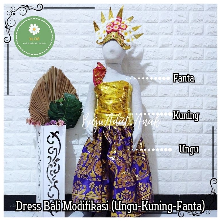 KODE T18W BAJU TARI BALI ANAK  BAJU ADAT BALI ANAK PEREMPUAN  BAJU TARI BALI ANAK PEREMPUAN  BAJU TR