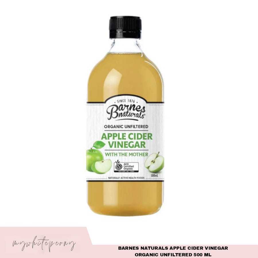 

Barnes Naturals Apple Cider Vinegar Organic Unfiltered 500 Ml