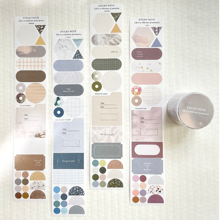 

Pion - Sticky Note - Die-cut Paper Tape (FULL ROLL)