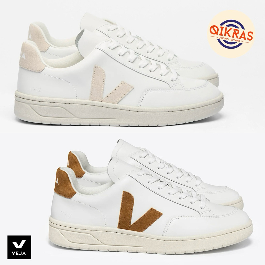 Jual Veja V-12 Leather White Terlengkap Harga Terbaru Oktober