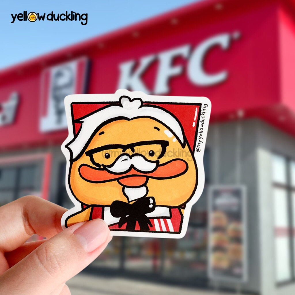 

STICKER JUMBO - ITIK FAMOUS - KFC - KA EF CI - CHRISTMAS - NUTQUACKER - STICKER JOURNALING