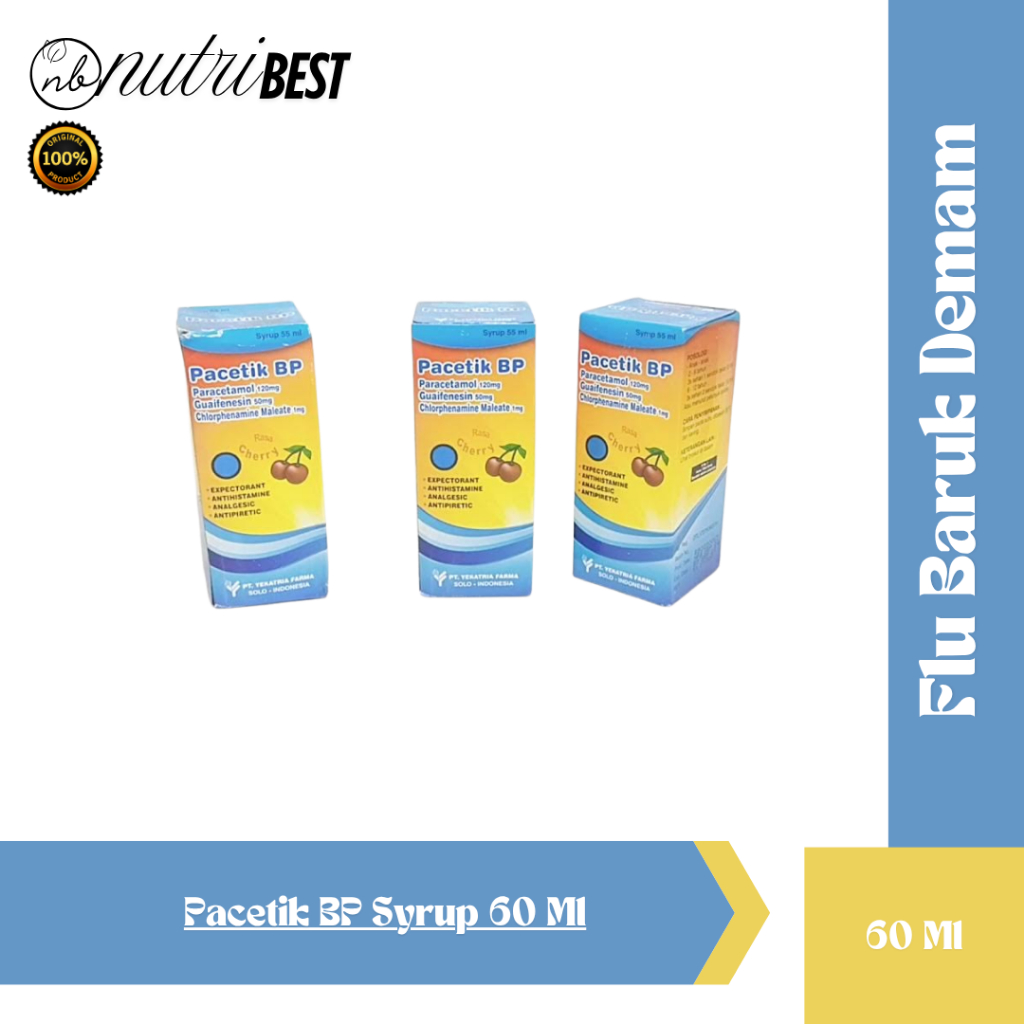 Pacetik BP Syrup 60 Ml Yekatria