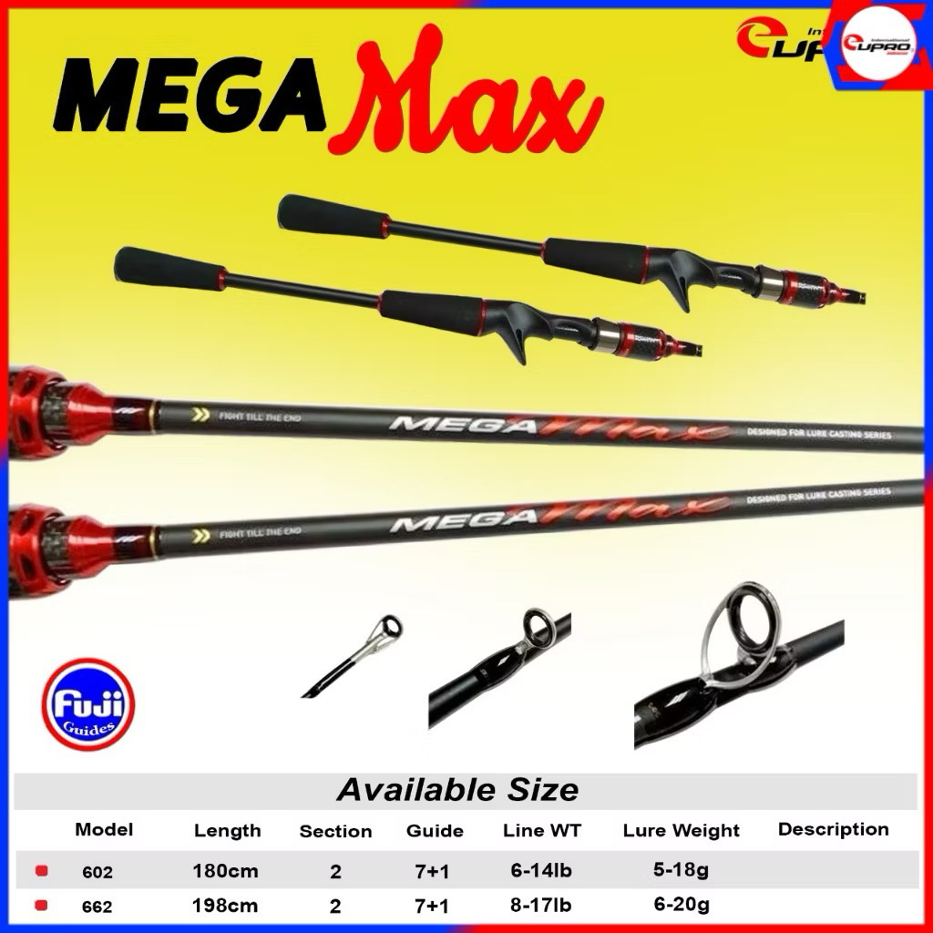 Joran Baitcasting Eupro Megamax Carbon Hollow
