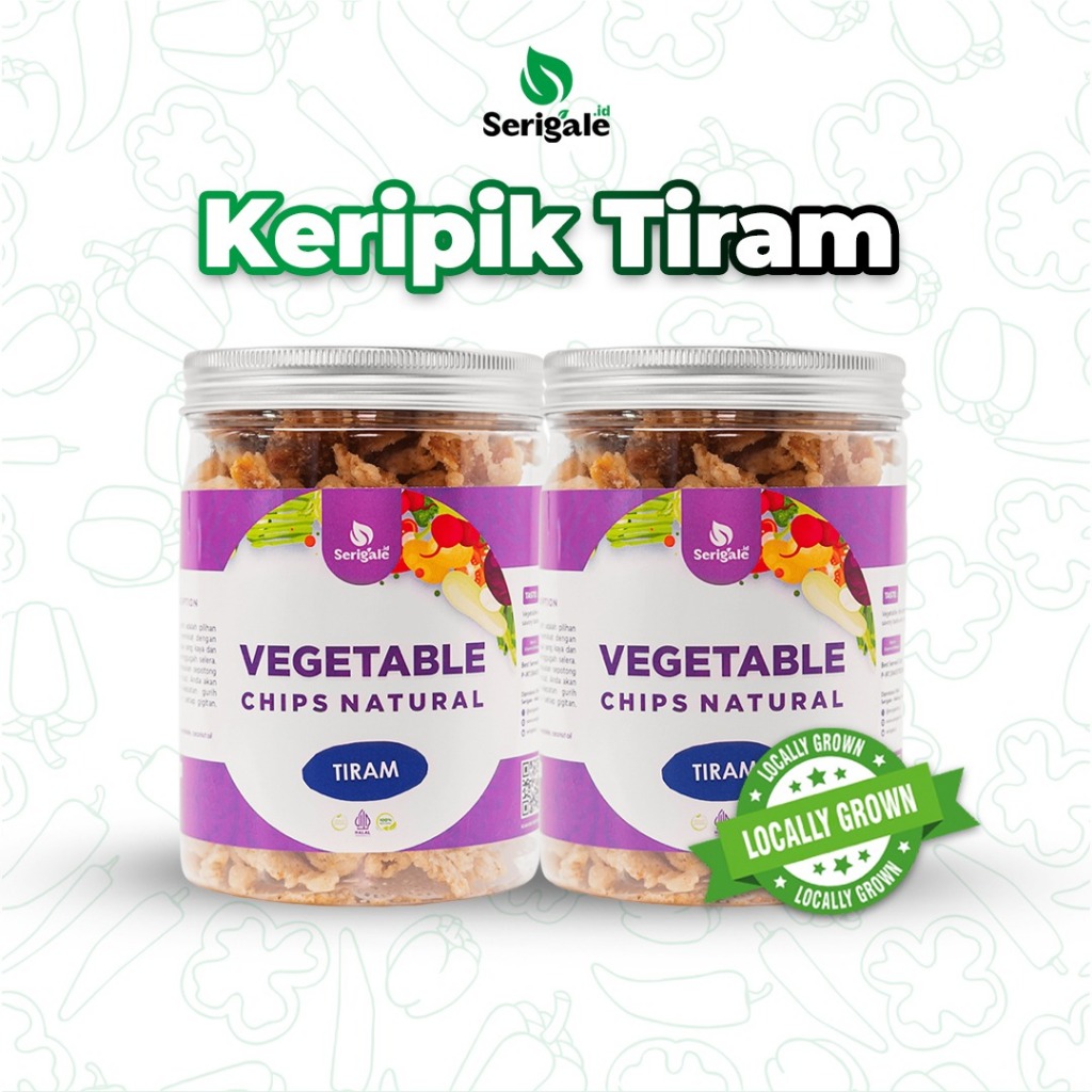 

Serigale Keripik Jamur Tiram Camilan Sehat Diet Kemasan 650ml- New Packaging