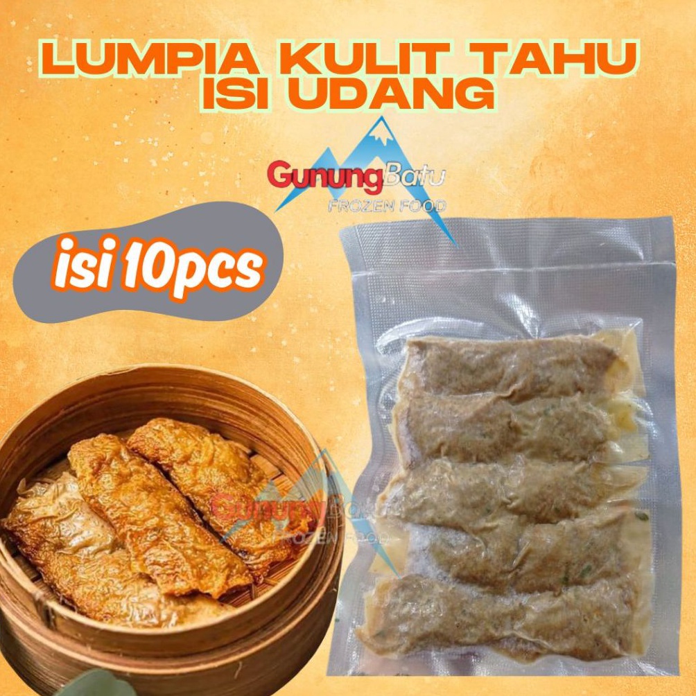 

Top banget Lumpia Kulit Tahu isi Udang isi 1PCS