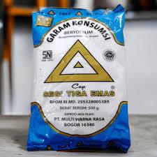 

SEGAR BERSERI - GARAM MASAK CAP SEGITIGA EMAS 250GR