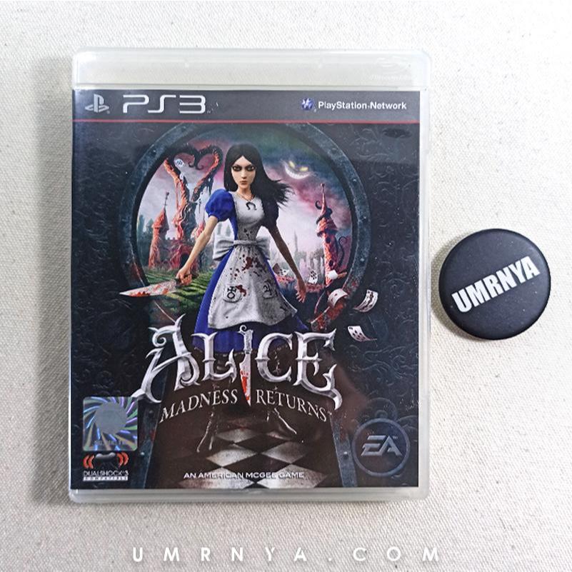 Kaset Original Alice Madness Returns Madnes Playstation 3 PS3 PS CD BD