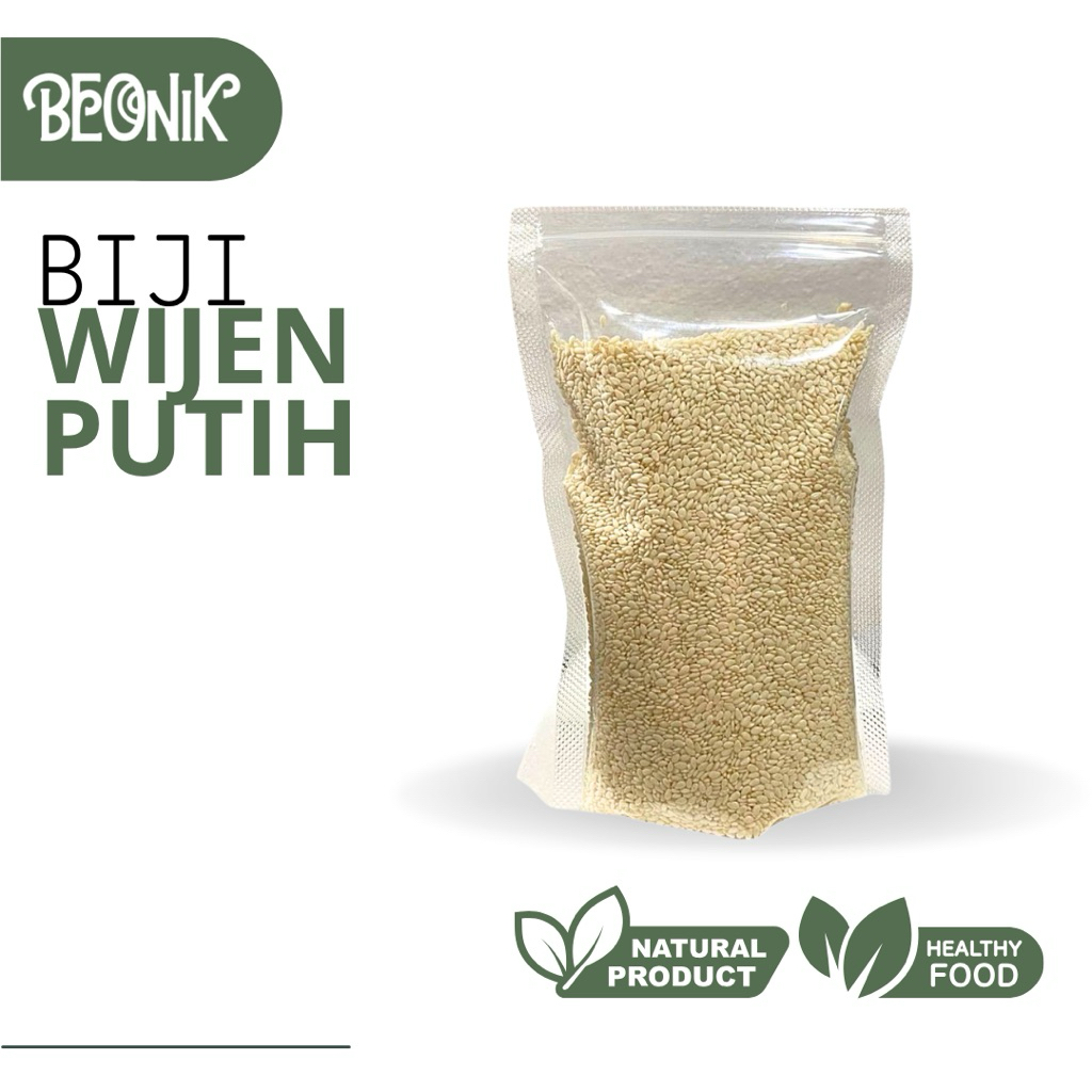 

Wijen Putih White Sesame Seed 100 GR