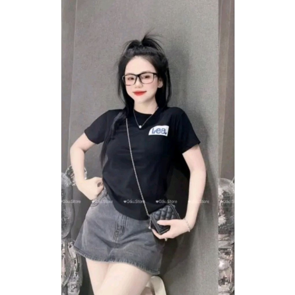 LEA T-Shirt Kaos Atasan Wanita Kaos Korea Style Kaos Abg BRANDED LEA
