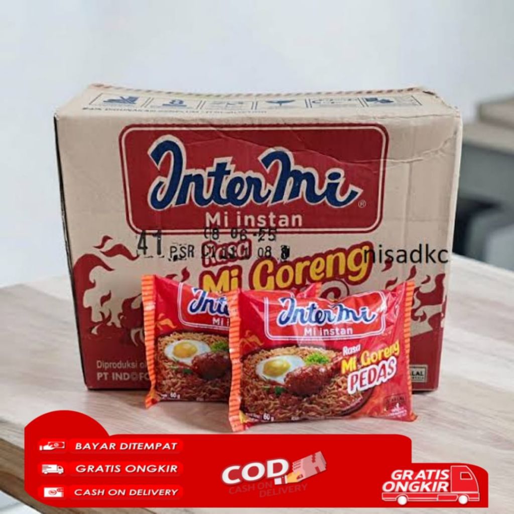 

Intermie Pedas/Goreng 1 dus isi (40) pcs