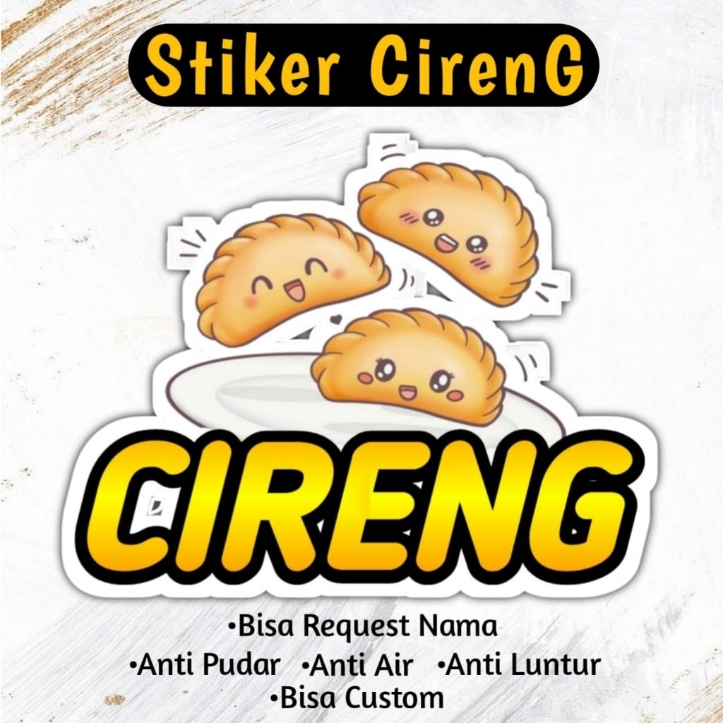 

Judul : Stiker Cireng | Bisa Custom & Reques