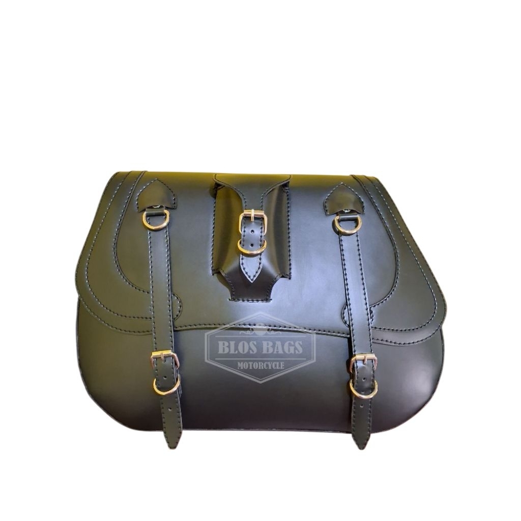 TAS MOTOR SIDE BAG MOTOR (Ukuran besar) NEW PRODUK  CHOPPER HARLEY V16 RUBY DLL