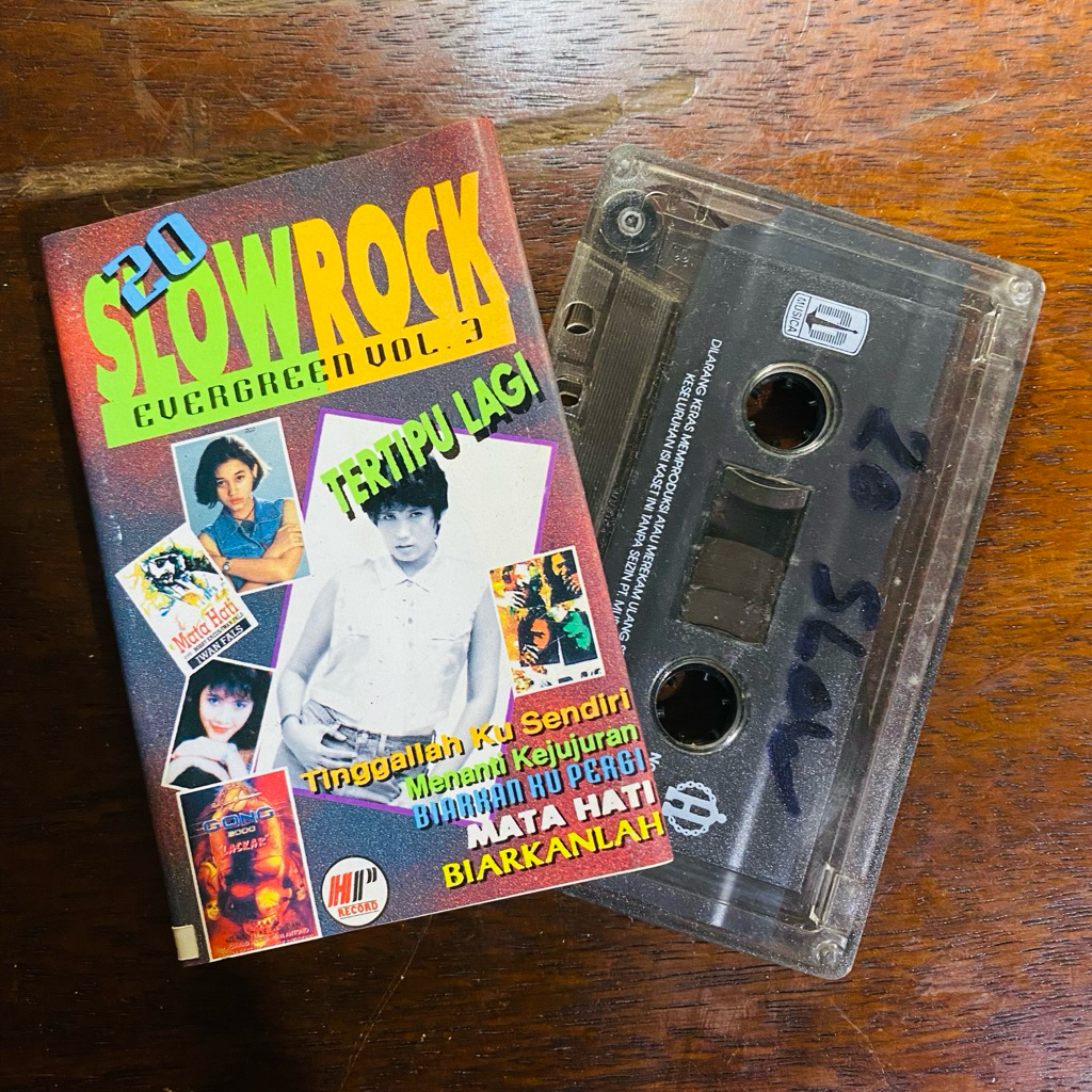 KASET PITA 20 SLOWROCK EVERGREEN VOL.1