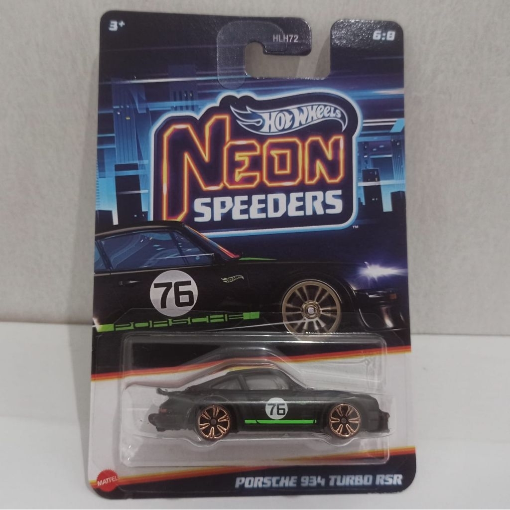 Hotwheels Neon Porsche 934 Turbo RSR