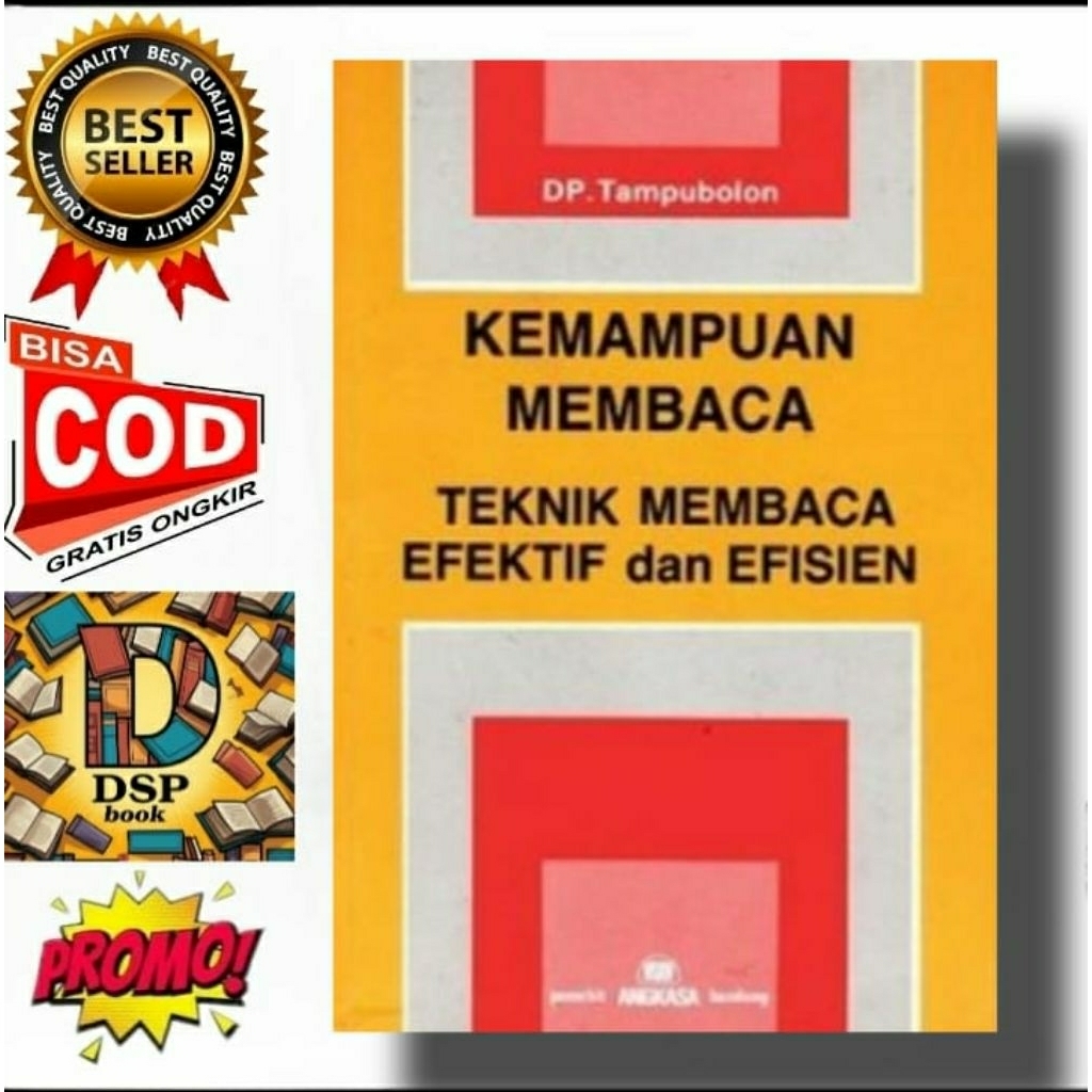 Buku KEMAMPUAN MEMBACA TEKNIK MEMBACA EFEKTIF dan EFISIEN - Do. Tampubolon