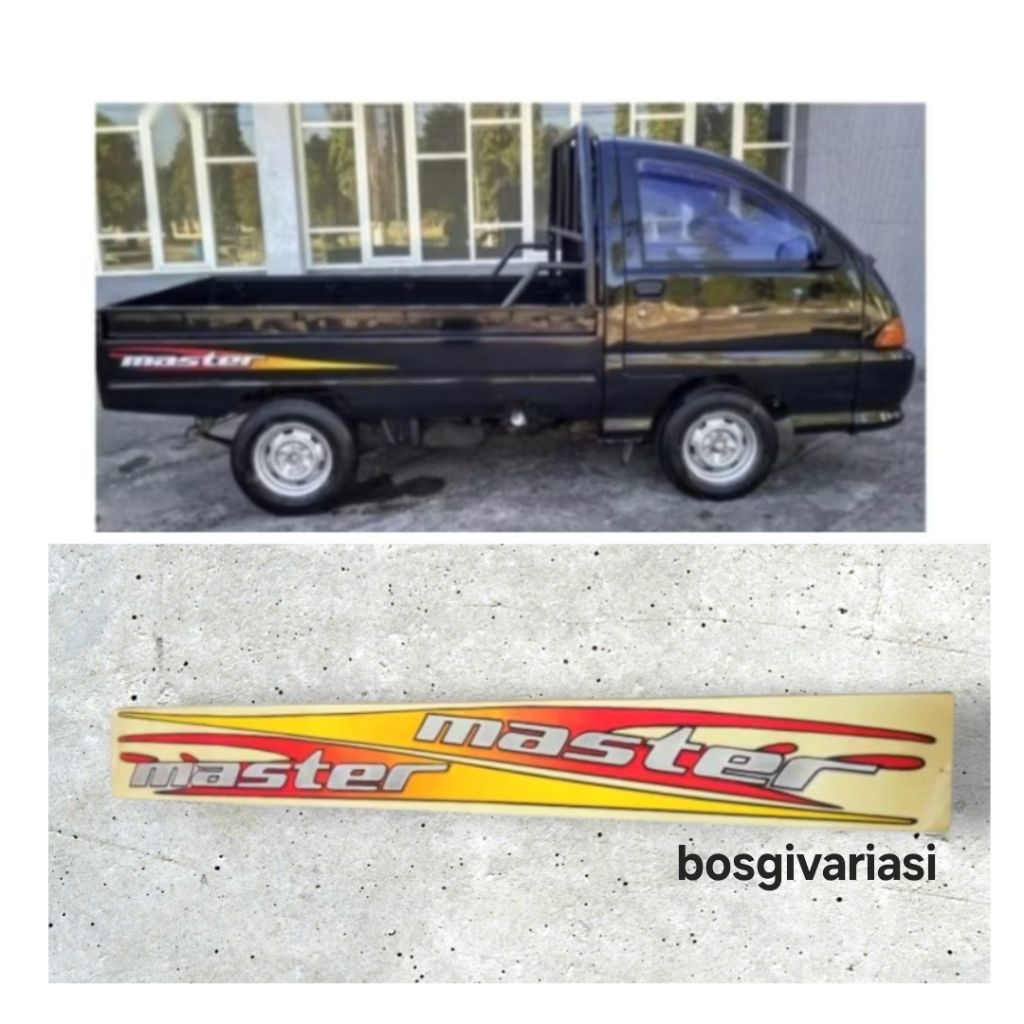 Stiker Sticker List Body Master Espass Zebra Master / stiker Daihatsu Espass Master Pickup Pick up