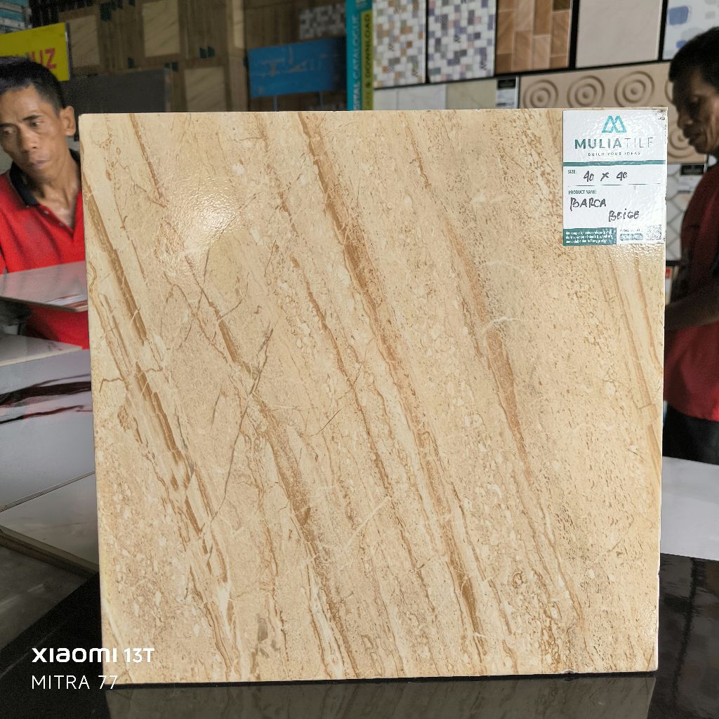 keramik 40x40 mulia keramik barca beige