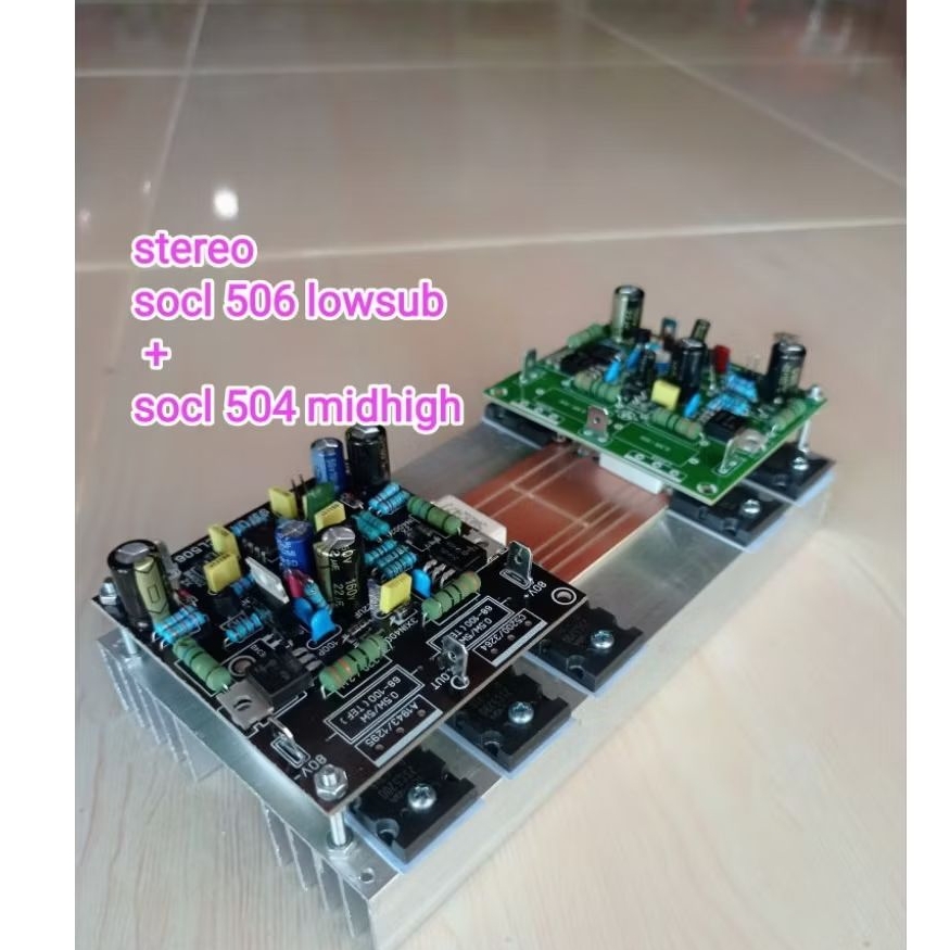 stereo socl 506 + 504 modif siap pakai