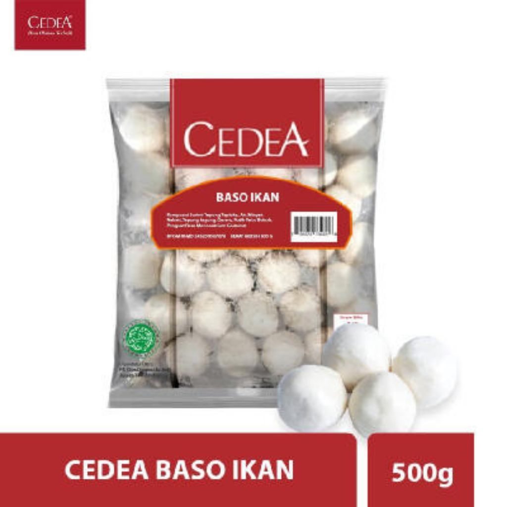 

Bakso Ikan Cedea 500gram