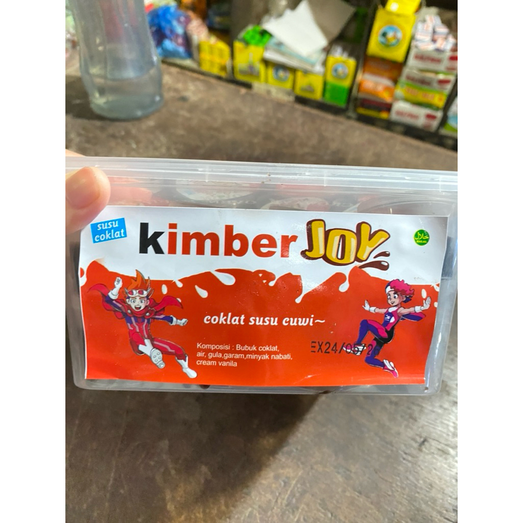 

Jajanan anak Kimber joy coklat susu chewy