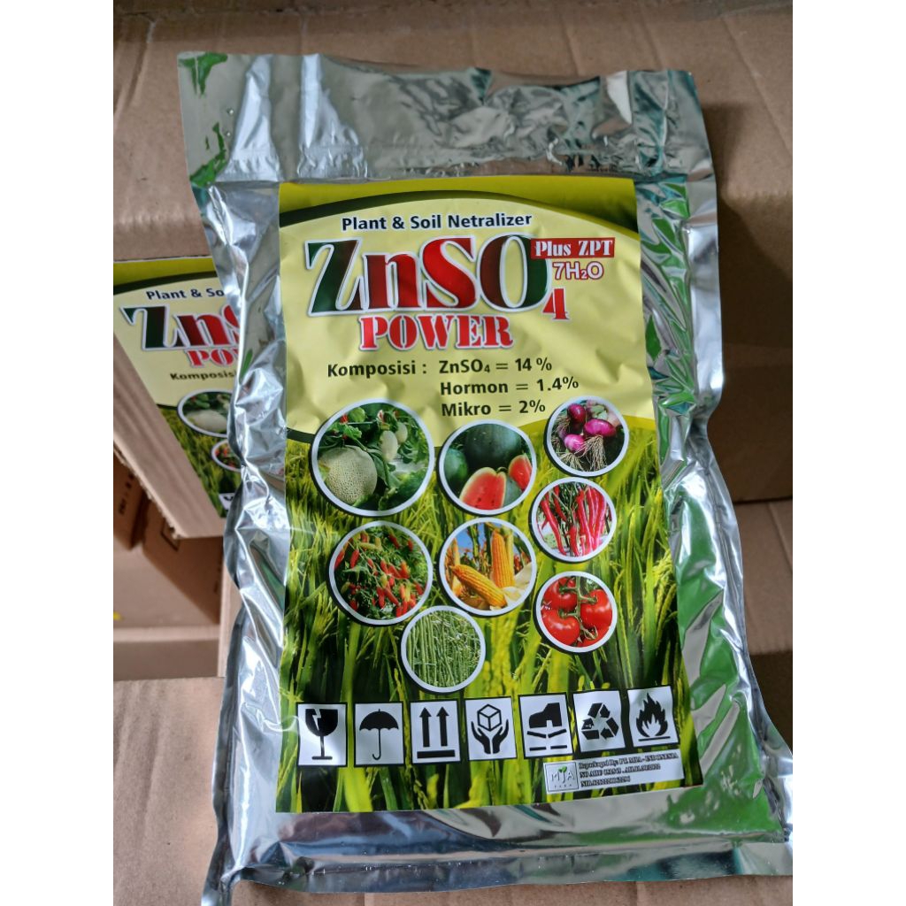 znso4 power 800gr Znso4 bubuk nutrisi tanaman zink bubuk