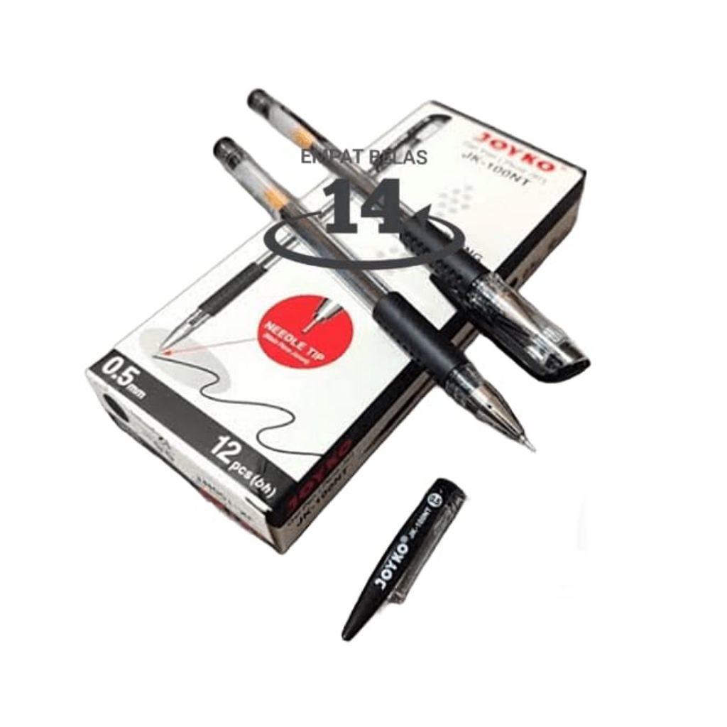 

1 Pak Pulpen Joyko JK 100 NT Hitam ( Isi 12 Pcs )