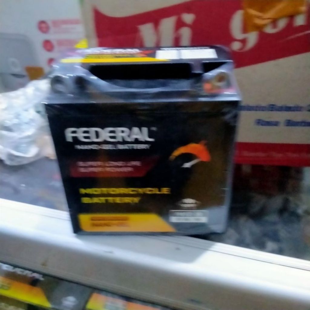 Aki full kering acu federal FTZ5S semua motor