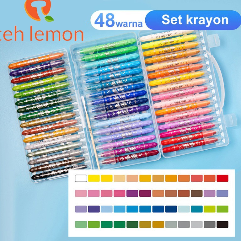 

KODE P98D CRAYON GRASP CRAYON GRASP MATA SEDANG SILKY CRAYON WATER SOLUBLE CRAYON KRAYON WARNA