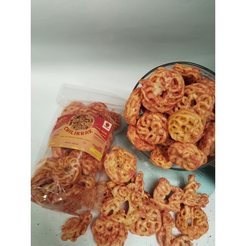 

CHILIKRAK- krupuk seblak pedas