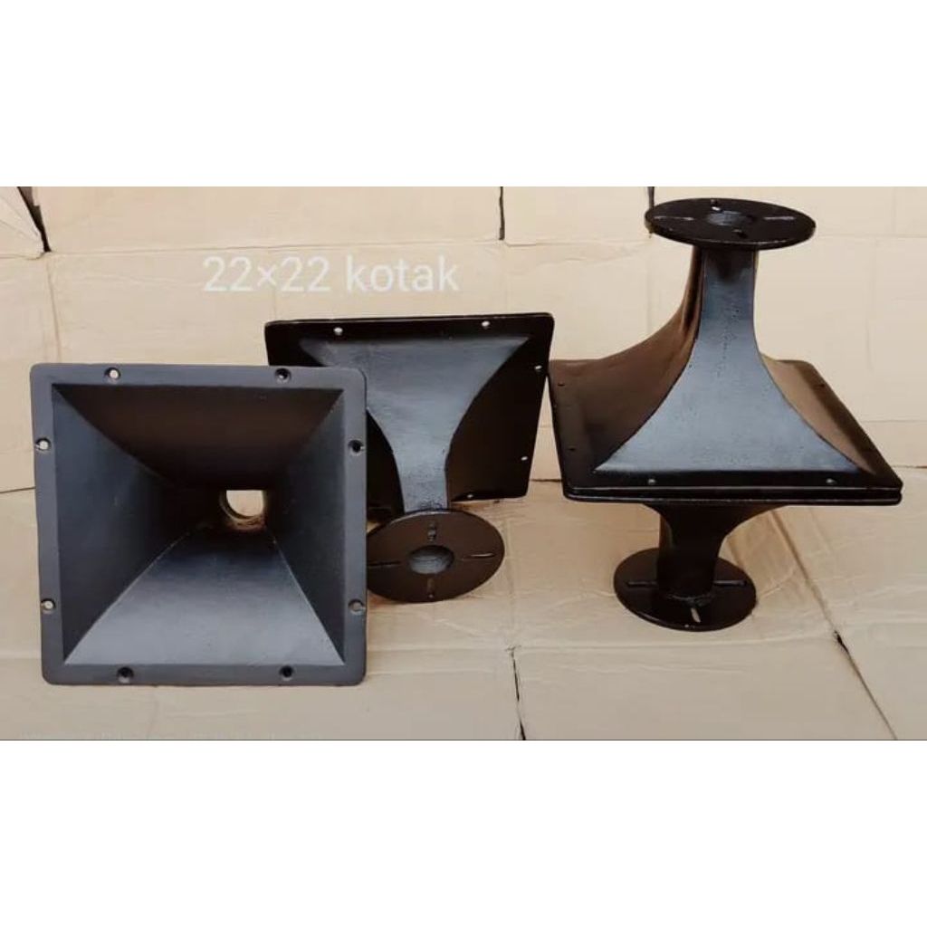Horn twiter uk 22x22 bahan diral alumunium cor