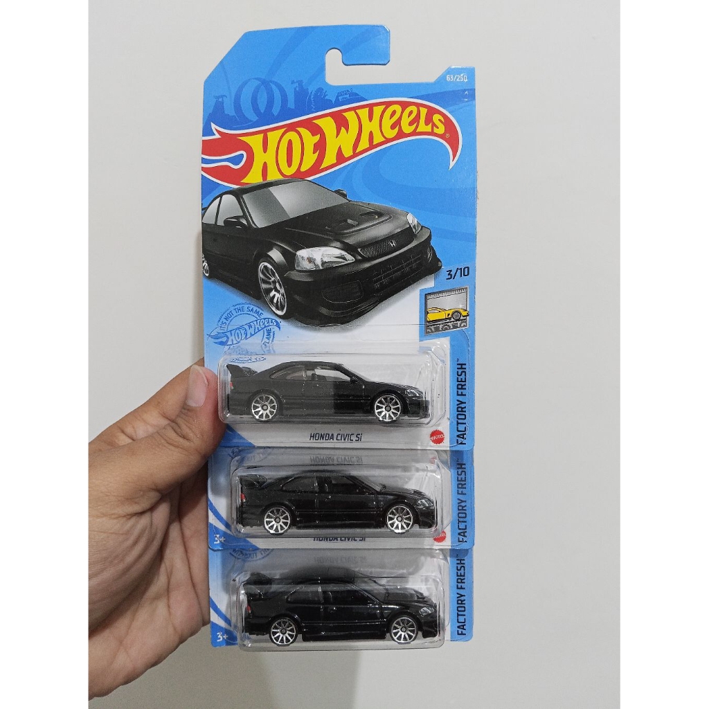 Hot wheels Hotwheels Honda civic si type R Black Ferio hitam NO EF Genio Ek9 R34 ER34 THS STH