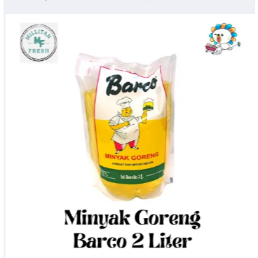 

Barco 1 Liter Pouch / Refill Termurah dan MINYAK GORENG KELAPA BARCO 1L BOTOL COCONUT OIL NON-KOLESTROL