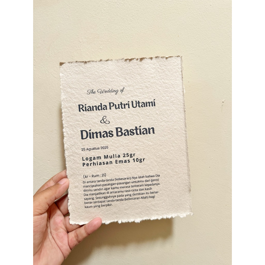 

Kertas daur ulang cetak Custome cetak ukuran A5 A6 A4 | Bisa Custome desain Cetak