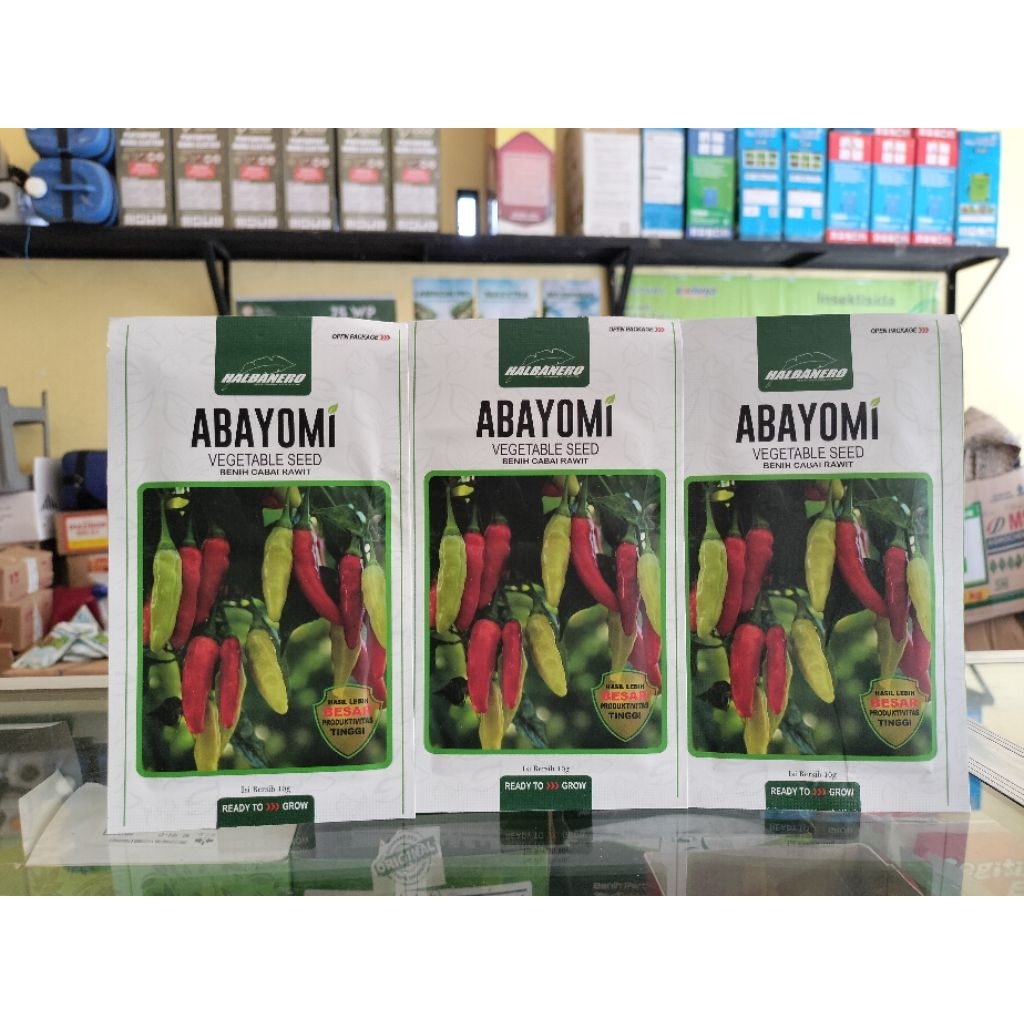 benih cabai rawit ABAYOMI 10 gram