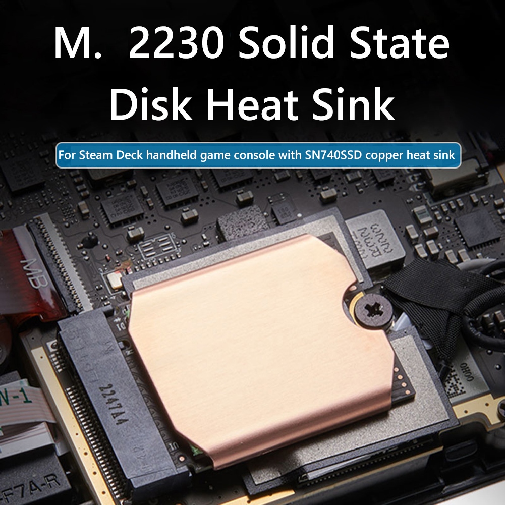 Heatsink SSD M.2 2230 NVMe Console Game Copper Cooler - TN30