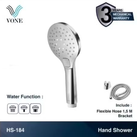 HANDSHOWER VONE HS-184 CHROME