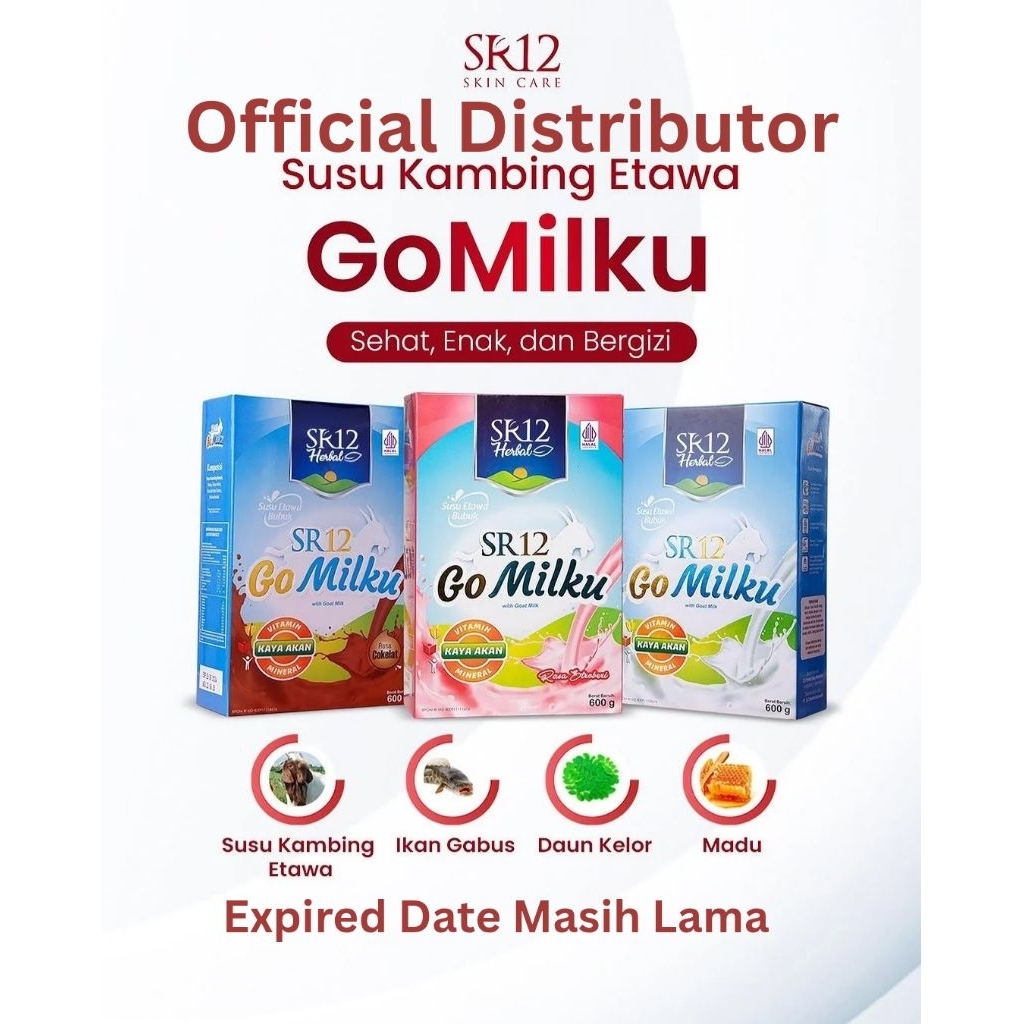 

Susu Gomilku SR12 Original Susu Kambing Etawa Bpom & Halal
