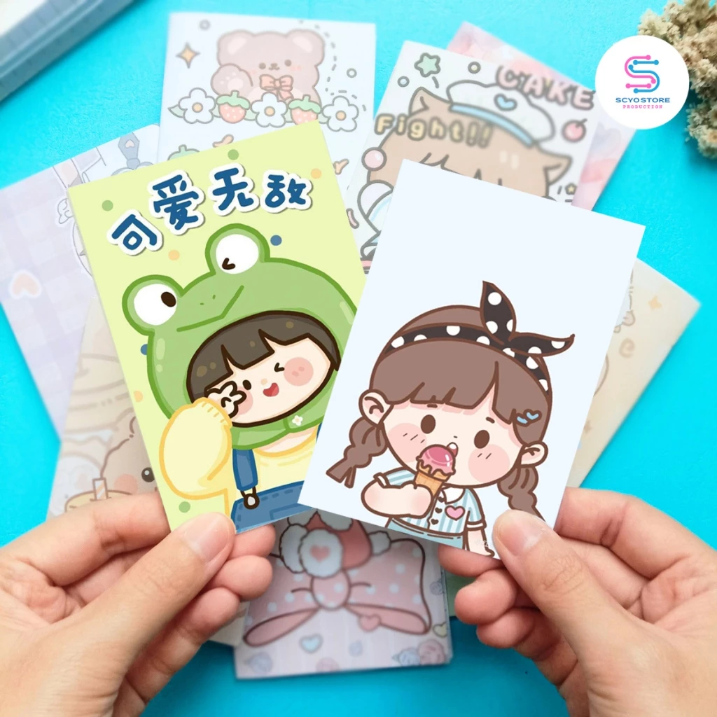

Buku Tulis Kecil Notebook Mini A7 Motif Kartun 8 Lembar Scrapbook Catatan Notes Notepad Karakter